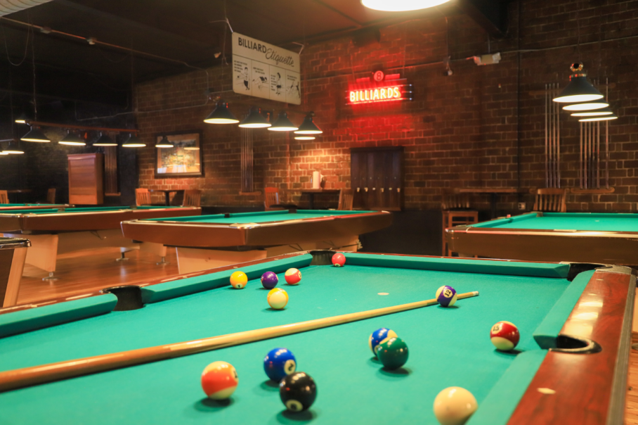 Beer and Pool Billiards on Broadway